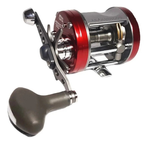 Reel Abu Garcia 6500 C3 Stripper feito especialmente na Suécia Cor Rojo