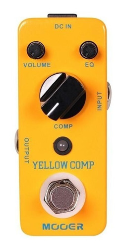 Pedal Compresor Mooer Mcs2 Yellow Comp