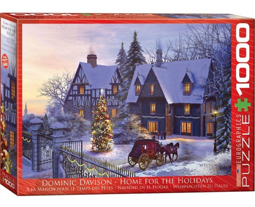 Puzzle 1000 Piezas Davidson Home From Holli - Eurographics  