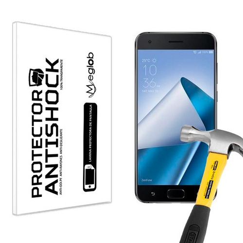 Lamina Protector Pantalla Antishock Zenfone Max Plus (m1)