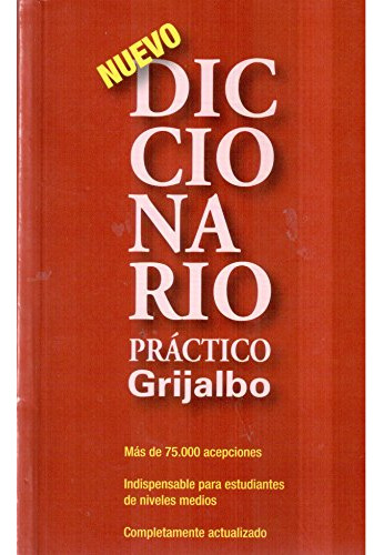 Libro Iccionario Grijalbo Practico Castellano