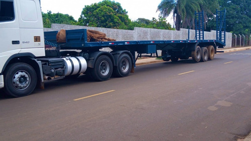 Imagem 4 de 10 de Prancha Carreta Semi Reboque Agricola Com Suspensores Novos