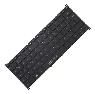 Teclado Compatível Com Acer Swift 3 Sf314-54g-52l8 Com Leds