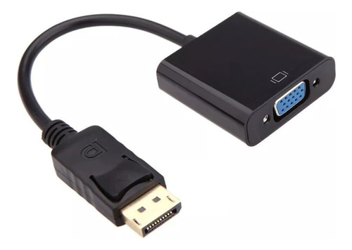 Cabo adaptador conversor Displayport para Vga Full Hd 1080p