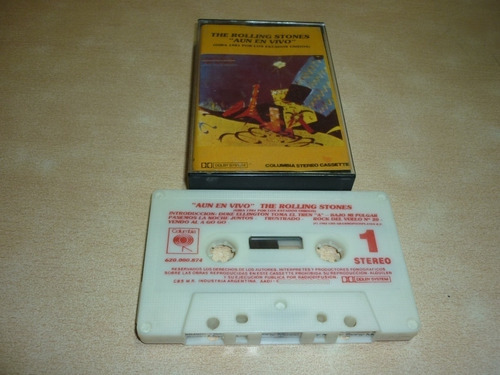 Rolling Stones Aun En Vivo Cassette Excelente Jcd055