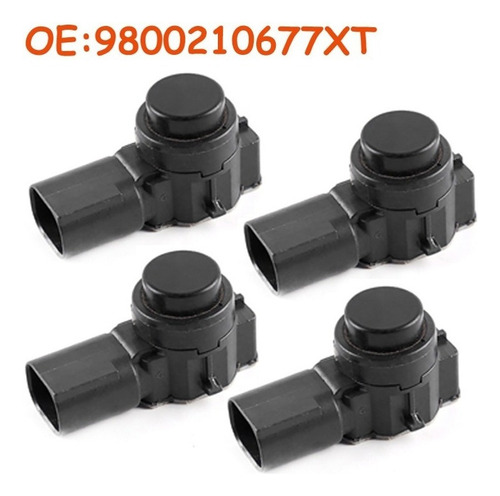 Sensor De Aparcamiento 4x Pdc Para Peugeot Citroen 980021067