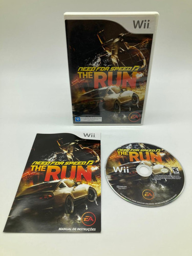 Need For Speed The Run Nintendo Wii Wii U Original Americano