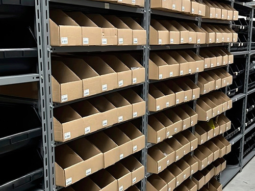 Imagem 2 de 5 de Kit 20 Caixas Papelão Gondola Organizadora Estoque 40x13x20