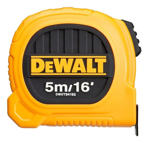 Huincha De Medir 5m/16' Diseño Compacto Dewalt Dwht34192l