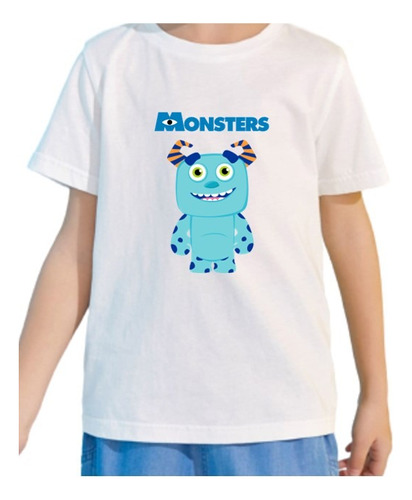 Polera Niño Unisex Monsters 1