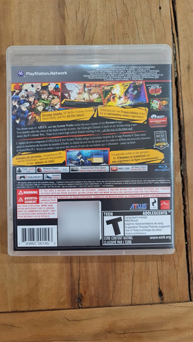 Jogo P4a Persona 4 Arena Ps3 (Usado)