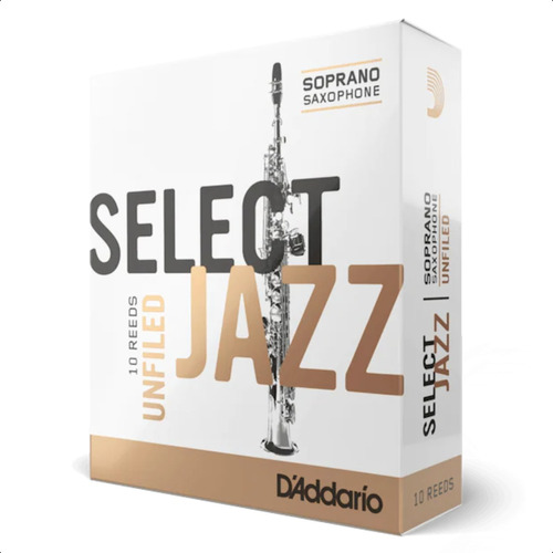 Palheta Select Jazz Rico D'addario Sax Soprano 1 Unidade