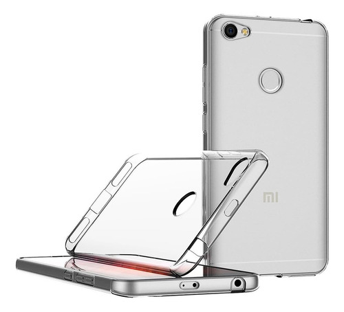 Forro Bryp Xiaomi Redmi 6a Antigolpe Silicone Transparente