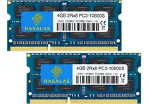 Comprar Memoria Ram Rasalas, 2x4gb, Ddr3, Sodimm, 1333mhz, Pc3-10600