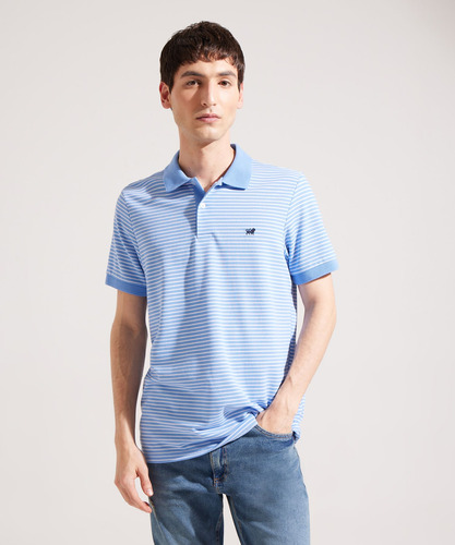 Polo Hombre Patprimo  Azul Poliéster 44112459-50463