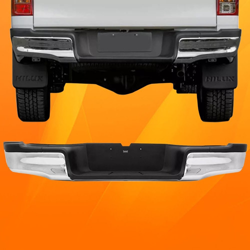Imagem 1 de 6 de Para-choque Hilux Srx 2016 2017 2018 Cromado Toyota Pick Up