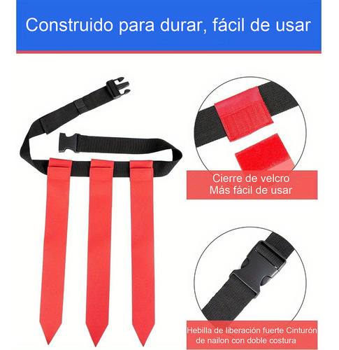 2pz Banderas Cintas Cinturon Para Tocho Flag Tochito Bandera