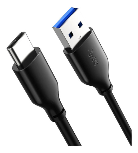 Carregador Cabo Usb C X Usb A 3.0 5gbps 3 Metros Cabletime Cor Preto