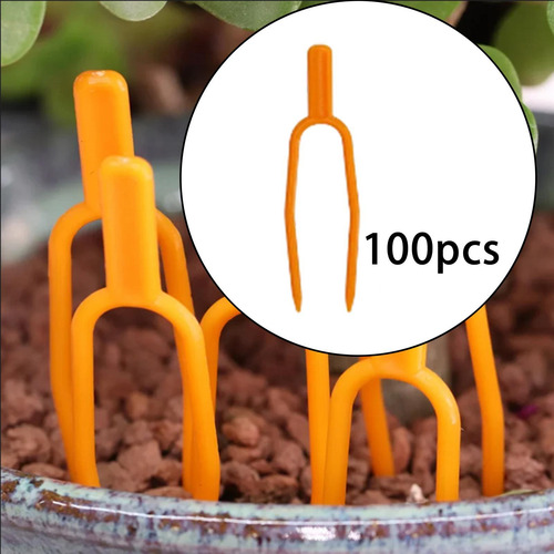 100 Clipes Fixadores De Videiras De Plantas De Jardinagem