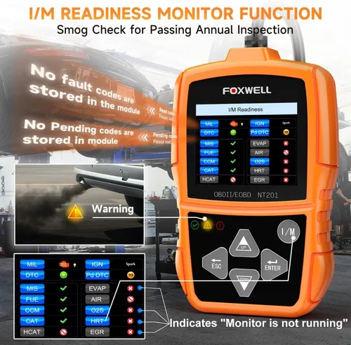 Escaner Automotriz Foxwell Nt 201 Multimarca