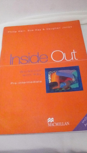 Inside Out Pre Intermediate Workbook With Key + Cd Palermo E