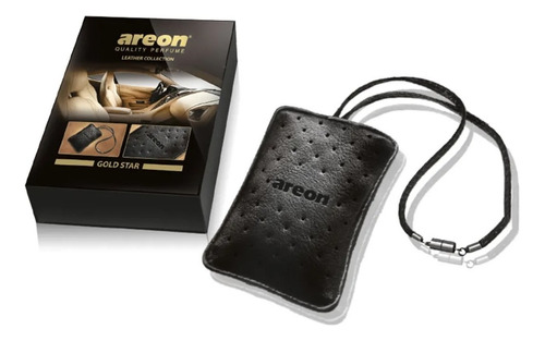 Areon Aromatizante Automotivo Leather Collection Gold Star