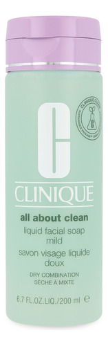 Liquido Facial Soap Mild 200ml De Clinique