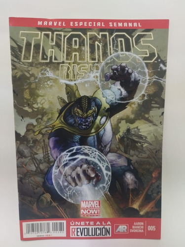 Thanos Rising 005 Editorial Televisa (Usado)