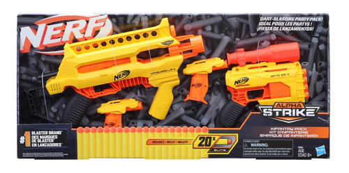 Nerf Alphastrike Pack De Infanteria