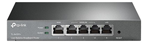 Router Tp-link Tl-r470t+ V4 Negro 100v/240v