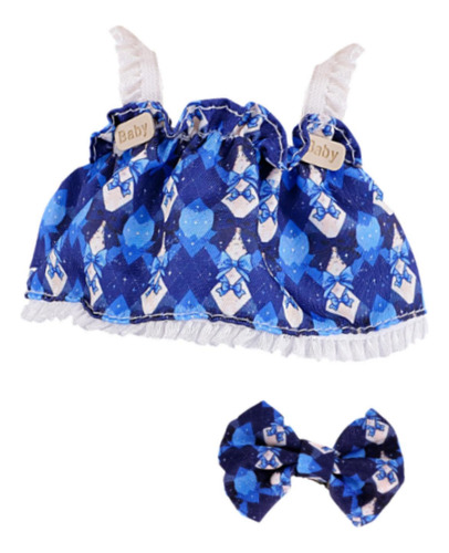 Doll Songsing Skirt Clothing Disfraces De Azul Oscuro