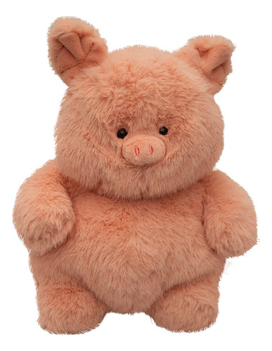 Peluche Mediano De Animales Ultra Suave Y Esponjoso Color Coral Claro