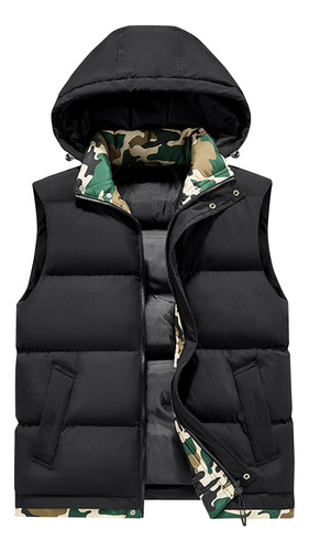 Conjunto De Camuflaje Con Estampado De Bloques De Color