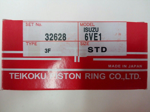 Imagen 2 de 5 de Anillos Std 020 Luv Dmax 3.5 Fino-fino