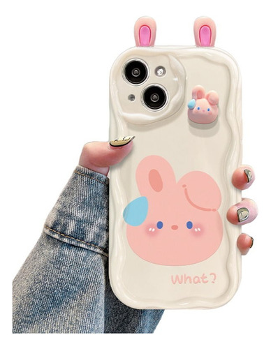 Funda Para iPhone 15 11 Uso Rudo De Silicona 3d Moda Y Cute