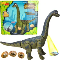 Comprar Dinosaurio Gigante Robot Con Luz Sonido Camina Y Pone Huevos