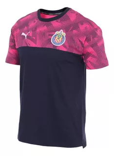 Playera Casual Escud Chivas Guadalajara Puma Original 758149