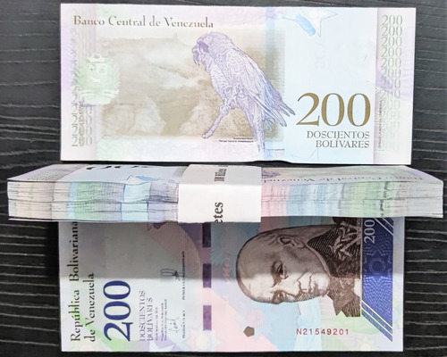 Fajo 200 Bolivares Soberanos 2018 Unc