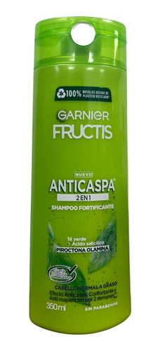 Shampoo Fructis Anti-caspa 2 En 1 350ml