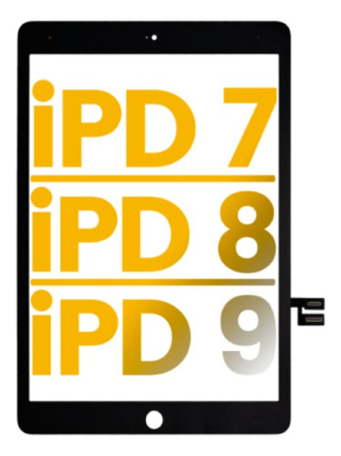 Digitizer Touch Compatible Con Ipad 7, 8 Y 9