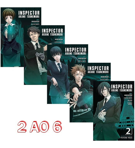 Psycho Pass 2 Ao 6 Inspector Akane Tsunemori! Mangá Panini!