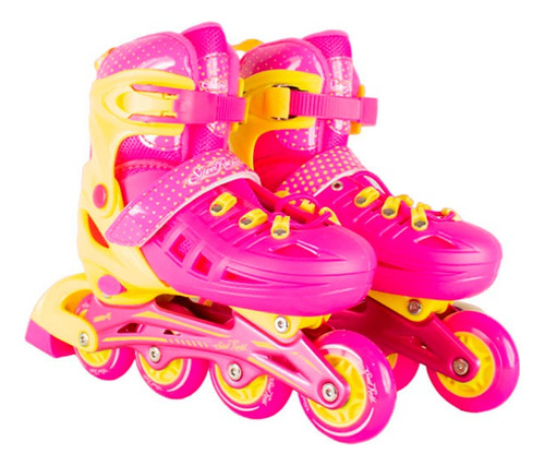 Combo Pro De Patines Ajustables Con Mochila Y Protecciones