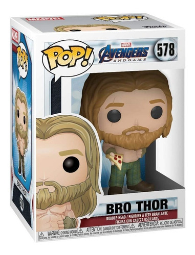 Funko Pop! Marvel: Avengers Endgame - Bro Thor Con Pizza