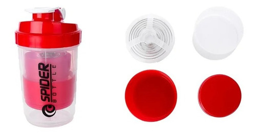Imagen 6 de 7 de Vaso Mezclador Batidor Shaker De Proteina 3 En 1 Espiral