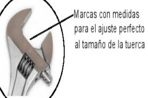 Llave Inglesa Ajustable 8pLG Mayor Y Detal