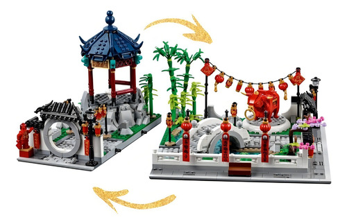 Lego 80107 Festival De Los Faroles Primavera 1793 Piezas
