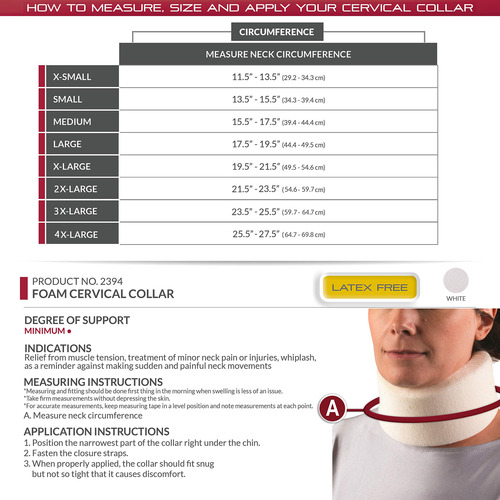 Cuello Cervical De Espuma Suave Para Soporte Y Descanso