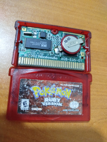Cartucho Pokémon Ruby Version Original (Usado)