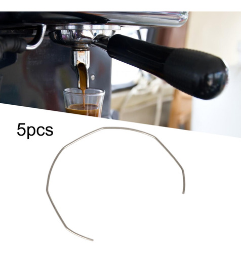 5 Uds Portafiltro Cesta Resorte Clip Para 51mm 54mm
