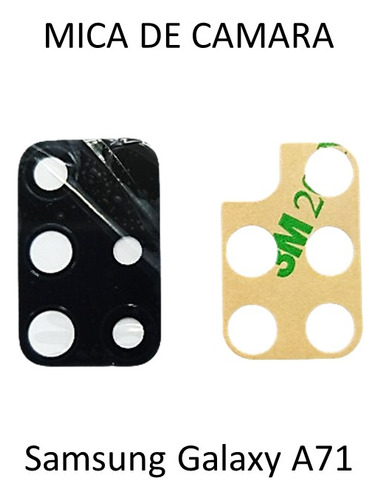 Mica Camara Samsung Galaxy A71.